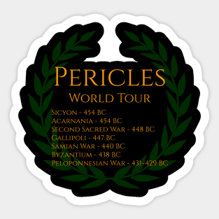 Pericles World Tour Sticker